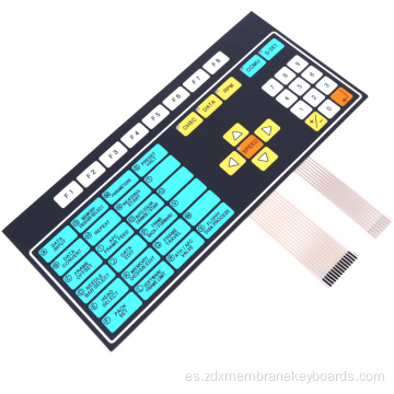 Interruptor de membrana de matriz de teclado de pantalla táctil